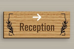 Wood Signs - Directional Sign to Reception - chene - glue - en-uk-tourism-hotel-direction-sign-004-3-1748946021963 Wood Signs - Directional Sign to Reception - chene - glue - en-uk-tourism-hotel-direction-sign-004-3-1748946021963