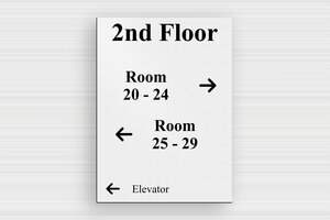 Hotel Signs - Engraved PVC - gris-noir - glue - en-uk-tourism-hotel-floor-section-005-3-1748946082492