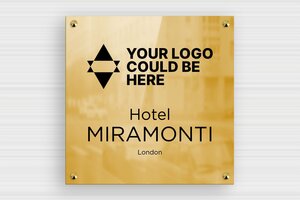 Brass Door Signs - Printed brass - poli-noir - screws-caps - en-uk-tourism-hotel-logo-003-1-1748946242956