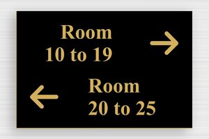 Hotel Signs - Engraved PVC - noir-or - glue - en-uk-tourism-hotel-room-sector-004-3-1748946068034