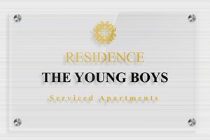 Hotel Signs - Transparent Plexiglass - transparent - screws-spacer - en-uk-tourism-hotel-sector-001-3-1748945930163