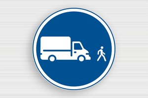 Traffic & Transport Signs - Traffic Sign - bleu-blanc - glue - en-uk-traffic-signs-001-2-1748953792645