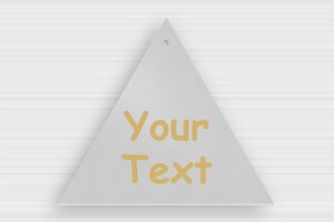 Triangular Signs - Printed Aluminium - anodise-noir - holes-only - en-uk-triangular-sign-004-1-1748959143421