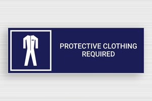 Mandatory Signs - Sign 'Wearing of Protective Clothing Required' - bleu-marine-blanc - glue - en-uk-use-protective-clothing-sign-003-3-1748949597375 Mandatory Signs - Sign 'Wearing of Protective Clothing Required' - bleu-marine-blanc - glue - en-uk-use-protective-clothing-sign-003-3-1748949597375