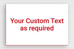 White Signs - Engraved PVC - blanc-rouge - none - en-uk-white-color-sign-001-5-1748959032858
