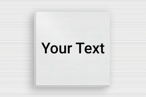 White Signs - Printed Aluminium - brosse-noir - none - en-uk-white-color-sign-003-2-1748959069402