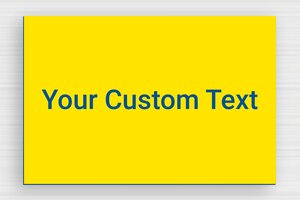 Signs by Color - Engraved PVC - jaune-bleu - none - en-uk-yellow-color-sign-002-2-1748958404120