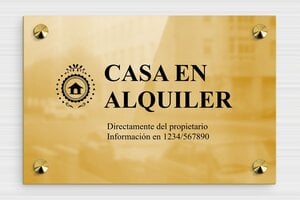 Carteles "Se Alquila" - Latón - undefined - poli - screws-caps - es-alquilar-carteles-003-5-1747880530769
