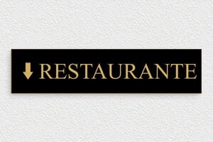 Señalética para Hotel - Señalización para Restaurante - undefined - noir-or - glue - es-area-turismo-hotel-flecha-010-3-1747818123165