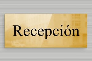 Señalética para Hotel - Placa de Latón Recepción - undefined - poli - glue - es-area-turismo-hotel-recepcion-005-3-1747818404241