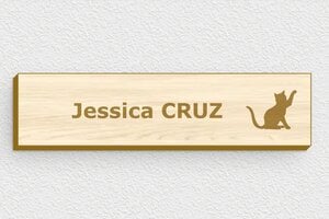 Placas de Madera para Buzón - Madera - undefined - erable - glue - es-buzon-senal-madera-004-4-1747890564676