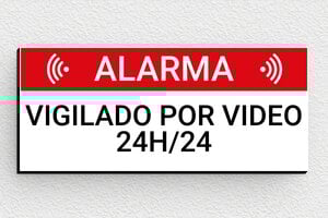 Cartel "Zona Videovigilada" - Cartel 'Alarma de Videovigilancia' - undefined - custom - glue - es-cartel-alarma-002-1-1747823042217