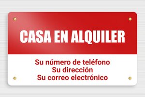 Placas de Aluminio - Aluminio - undefined - rouge - screws - es-cartel-alquiler-003-2-1747880515113