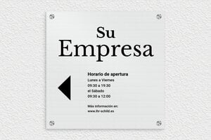 Placas para Tiendas - Aluminio - undefined - brosse - screws-caps - es-cartel-aluminio-023-1-1747817762112