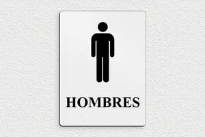 Carteles de Baño - Cartel de WC para Hombres - undefined - gris-noir - glue - es-cartel-banos-hombres-002-0-1747817988473