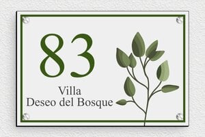 Placas con Nombre de Casa - PVC - undefined - custom - screws - es-cartel-casa-017-1-1747821725712