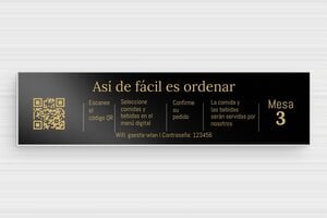 Placas de Aluminio - Aluminio - undefined - noir - none - es-cartel-codigo-qr-002-1-1747881311449