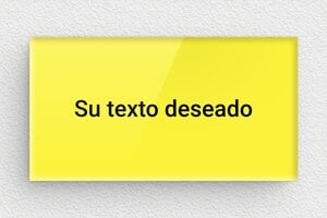 Placas por Color - Plexiglás - undefined - custom - none - es-cartel-color-amarillo-001-3-1747889294982
