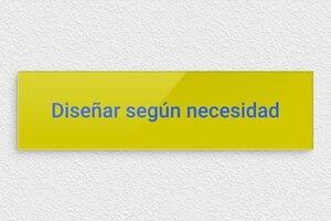 Placas por Color - Plexiglás - undefined - custom - none - es-cartel-color-amarillo-002-1-1747889303642