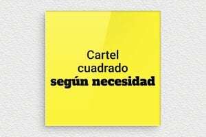 Placas Amarillas - Plexiglás - undefined - custom - none - es-cartel-color-amarillo-002-5-1747889322726