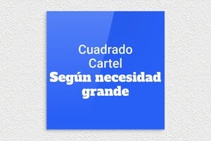 Placas por Color - Plexiglás - undefined - custom - none - es-cartel-color-azul-003-1-1747889209418