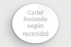 Placas por Forma - Plexiglás - undefined - blanc-argent - none - es-cartel-color-blanco-003-5-1747889838730