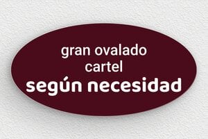 Placas por Color - PVC - undefined - bordeau-blanc - none - es-cartel-color-burdeos-001-5-1747889249526