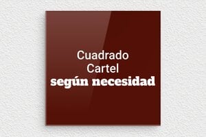 Placas por Color - Plexiglás - undefined - custom - none - es-cartel-color-burdeos-002-4-1747889266387
