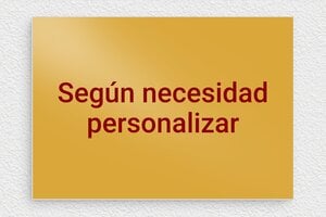 Placas Doradas - Aluminio - undefined - or - none - es-cartel-color-dorado-004-1-1747889413165