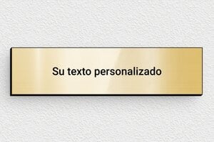 Placas Doradas - PVC - undefined - or-brillant-noir - none - es-cartel-color-dorado-004-5-1747889422962