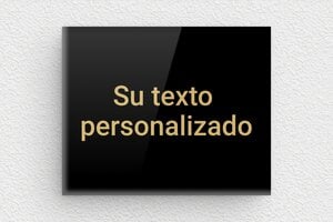Placas Negras - Plexiglás - undefined - noir-or - none - es-cartel-color-negro-001-2-1747889665711