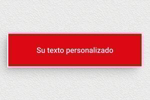 Placas Rojas - PVC - undefined - rouge-blanc - none - es-cartel-color-rojo-003-5-1747889661027