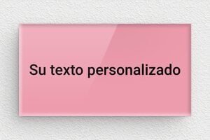 Placas Rosas - Plexiglás - undefined - custom - none - es-cartel-color-rosa-001-3-1747889564130