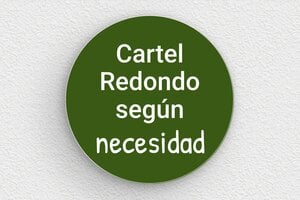 Placas Verdes - PVC - undefined - custom - none - es-cartel-color-verde-001-2-1747889502167