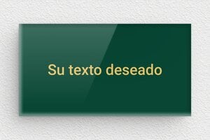 Placas Verdes - Plexiglás - undefined - vert-or - none - es-cartel-color-verde-004-1-1747889550918