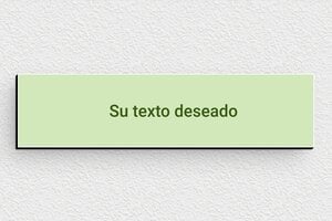 Placas Verdes - PVC - undefined - custom - none - es-cartel-color-verde-004-3-1747889555973