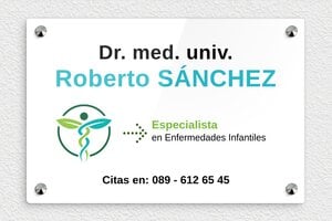 Placas Profesionales - Plexiglás - undefined - custom - screws-caps - es-cartel-consultorio-medico-002-4-1747881783021