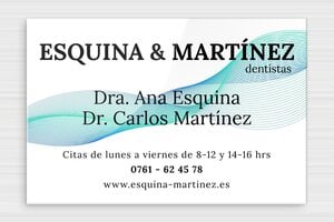 Placas de Metacrilato - Plexiglás - undefined - custom - glue - es-cartel-consultorio-medico-005-1-1747881899770