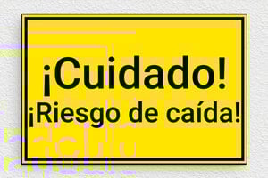 Señales de Información - PVC - undefined - jaune-noir - glue - es-cartel-de-advertencia-de-oficina-001-3-1747881489577