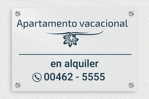 Placas para Apartamento Turístico - Aluminio - undefined - brosse - screws-caps - es-cartel-de-apartamento-vacacional-002-3-1747825154014