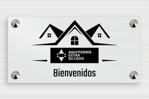 Placas para Puerta de Entrada - Aluminio - undefined - brosse - screws-caps - es-cartel-de-apartamento-vacacional-004-2-1747825217776