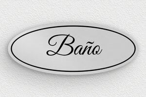 Placas Ovaladas - Cartel ovalado de baño de aluminio - undefined - anodise - glue - es-cartel-de-bano-011-2-1747823756345