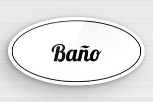 Carteles de Baño - Cartel ovalado para baño - undefined - blanc-noir - glue - es-cartel-de-bano-012-1-1747823589053