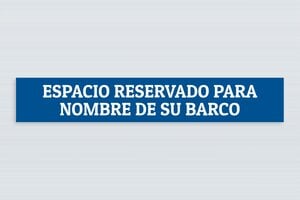 Placas para Barco - PVC - undefined - bleu-blanc - glue - es-cartel-de-botas-008-3-1747817668302