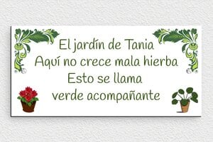 Carteles para Jardín - PVC - undefined - custom - screws - es-cartel-de-jardin-001-3-1747822227565