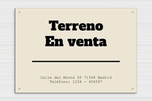 Carteles "Se Vende" - PVC - undefined - ecru-noir - holes-only - es-cartel-de-venta-001-2-1747880286462