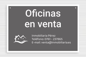 Carteles "Se Vende" - PVC - undefined - gris-souris-blanc - holes-only - es-cartel-de-venta-001-4-1747880298876