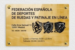 Placas Deportivas - Latón - undefined - poli - screws-caps - es-cartel-deporte-club-003-4-1747880939944