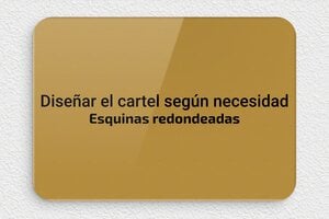 Placas por Forma - Plexiglás - undefined - or-fonce-noir - none - es-cartel-mediano-004-3-1747890392856