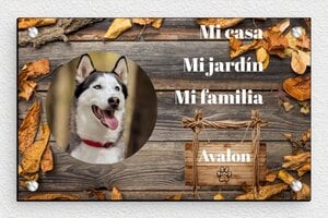 Carteles para Perros - PVC - undefined - gris-noir - screws - es-cartel-para-perros-039-1-1747824498671